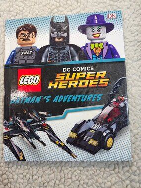 LEGO DC Comics Super Heroes Batmans Adventures DK Hardcover 2016 Book Kids